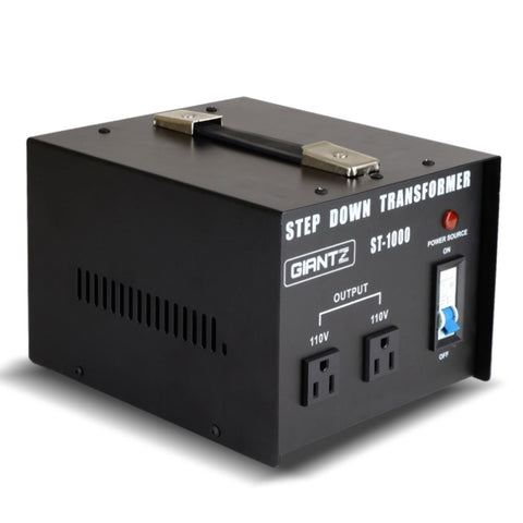 Giantz 1000 Watt Step Down Transformer ST-1000W-BL