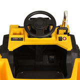 Rigo Kids Electric Ride On Car Dumptruck Loader Toy Cars 12V Yellow RCAR-DUMPTRUCK-S-YEL