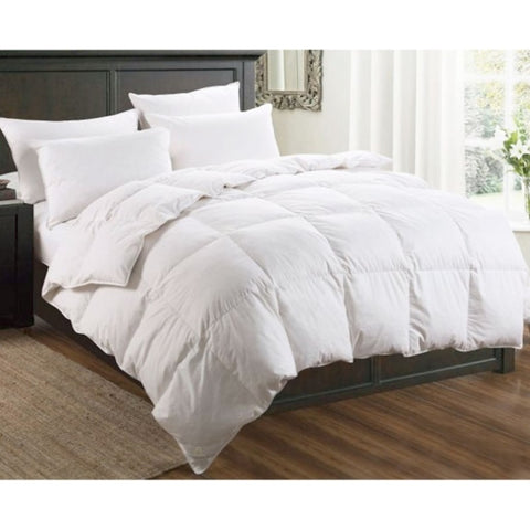 Luxury Duck 80% Down 20% Feather Quilt Queen V442-ATX-QUILT-80DOWN20FEATHER-WHITE-QS