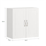 Wall Cabinets Storage, White V178-64484