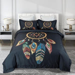 Dream Catcher Quilt Cover Set - King Size V493-SM-K-12