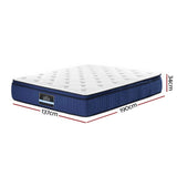 Giselle Bedding 34cm Mattress Cool Gel Memory Foam 7 Zone Double MATTRESS-8602-D137