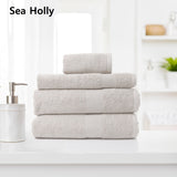 Royal Comfort Cotton Bamboo Towel 4pc Set - Seaholly ABM-10001956