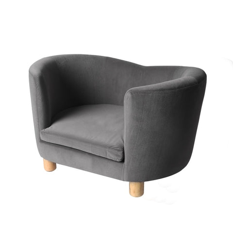 PaWz Luxury Elevated Sofa Anti-slip Grey PT1092-S-GY