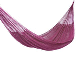 Outdoor undercover cotton Mayan Legacy hammock King size Mexican Pink V97-TKMEXICANPINK