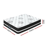 Giselle Bedding 34cm Mattress Cool Gel Memory Foam Queen MATTRESS-0909-QUEEN