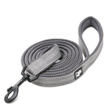 Reflective Pet Leash 2 meters Grey M V188-ZAP-TLL2111-GREY-M