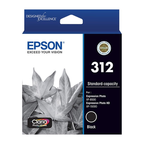 EPSON 312XL Black Ink Cartridge V177-D-E312BXL