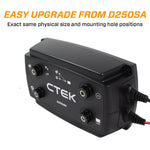 CTEK D250SE Dual Input DC-DC 20A Smart Battery Charger, Power Bank V219-CTEK-40-315-340