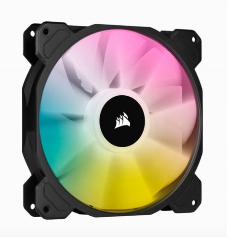CORSAIR SP140 RGB ELITE, 140mm RGB LED Fan with AirGuide, Single Pack V177-L-CFCO-SP140RGBEL