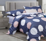 Circles King Size Quilt/Duvet Cover Set V493-MK-431