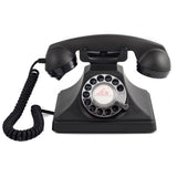 GPO RETRO GPO 200 ROTARY TELEPHONE - BLACK V177-IW-GPO-200