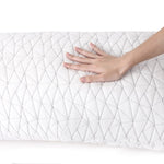 Giselle Bedding Memory Foam Pillow Single Size Twin Pack PILLOW-MEFO-RAYON-S