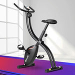 Everfit Folding Exercise Bike Magnetic X-Bike Bicycle Indoor Cycling Cardio EB-F-XB-01-BK