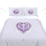 Anne Stokes White Unicorn Quilt Cover Set Queen V442-LDE-QUILTCS-WHITEUNICORN-WHITE-QS