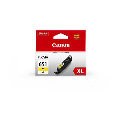 CANON CLI651XL Yellow Ink Cartridge V177-D-CI651XLY
