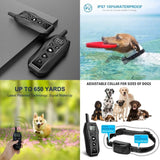 Dog Bark Collar - 1x 600m Range Receiver Vibration IPX7 Waterproof Training Aid V238-SUPDZ-32987676475472