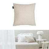 Bedding House Chelsy Sand Square Filled Cushion 40cm x 40cm V442-HIN-CUSHION-CHELSY-SAND-SQ