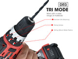 BAUMR-AG 20V Cordless Drill and Impact Driver Combo Kit w/ SYNC Battery & Charger V219-TOLCLSBMRADI3