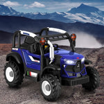 Rigo Kids Electric Ride On Car Off Road Jeep Remote 12V Blue RCAR-JEP-SWING-BU