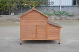 YES4PETS Brown Chicken Coop Rabbit Hutch Cat Cage Hen Chook House V278-CC337-BROWN