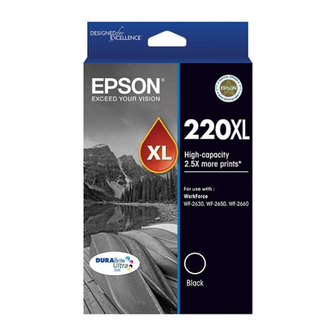 EPSON 220XL Black Ink Cartridge V177-D-E220BXL