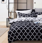 Pendall King Size Quilt/Duvet Cover Set V493-MK-446