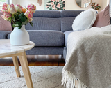 Chiswick Throw - Merino Wool/Cashmere - Beige V164-CH13