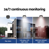 UL-tech Wireless CCTV Security System 8CH NVR 3MP 8 Square Cameras CCTV-WF-CLA-8C-8P