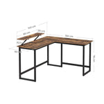 L-Shaped Desk with Screen Stand V178-87178