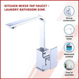 Kitchen Mixer Tap Faucet - Laundry Bathroom Sink V63-826281