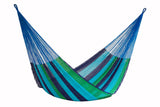 Mayan Legacy Bed Cotton hammock - in Oceanica colour V97-7MOCEANICA