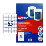 AV LIP Lbl L7651REV 65Up Pk25 DS-AV959049
