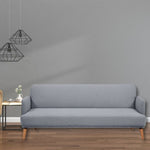 Brianna 3 Seater Sofa Bed Fabric Uplholstered Lounge Couch - Light Grey V315-VOL-FRA-03