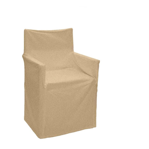 IDC Homewares Cotton Director Chair Cover Taupe V442-IDC-COUCHC-DIRECTORPLAIN-TAUPE-SH