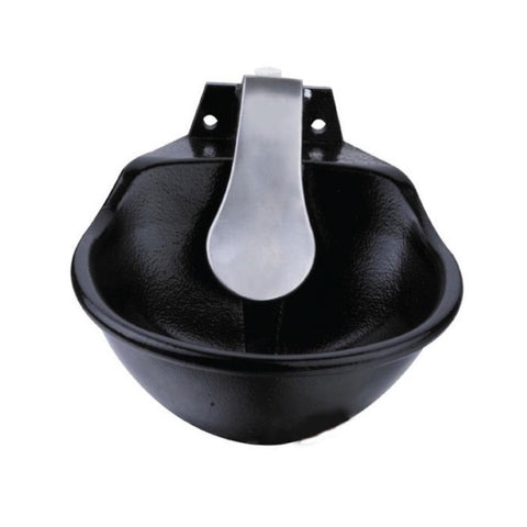 21.5cm Cattle Drinking Bowl - Iron Cast Mounted Automatic Water Cow Horse Trough V238-SUPDZ-31381957214288