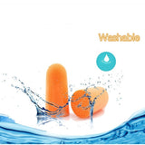Foam Ear Plugs Disposable 200 Pairs Noise Cancelling Plane Sleep Snoring V63-840921
