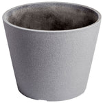 Rendered Grey Planter Pot 25cm V77-9710025