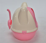 YES4PETS Large Hooded Cat Toilet Litter Box Tray House With Scoop Pink V278-BP153-L-LITTER-TRAY-PINK