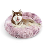 Pawfriends Dog Cat Pet Calming Bed Warm Soft Plush Round Nest Comfy Sleeping Kennel Cave 90 V360-PTDB0013-PP-M