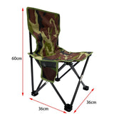 Aluminum Alloy Folding Camping Camp Chair Outdoor Hiking Patio Backpacking Mediam V255-BACKCAMPSTOOL-COMO-M