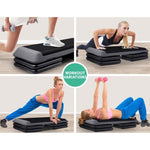 Everfit 3 Level Aerobic Step Exercise Stepper 110cm Gym Home Fitness AES-T001B