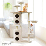 YES4PETS 170cm XL Multi Level Cat Scratching Post Tree Post House Tower-Beige V278-CT170-CAT-FL05A-BEIGE