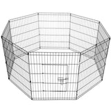 YES4PETS 30' Dog Pet Playpen Exercise Puppy Enclosure Fence with cover V278-PL30WCOVER