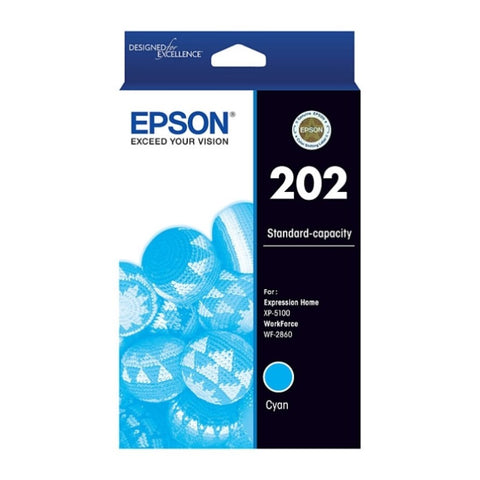 EPSON 202 Cyan Ink Cartridge V177-D-E202C