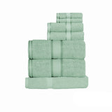 Kingtex 550gsm Cotton 7 Pce Towel Set Frost V442-KIT-TOWEL-7PTOWEL-FROST