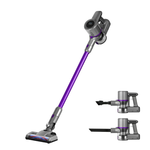 Devanti Handheld Vacuum Cleaner Bagless Cordless 120W Purple VAC-CL-H-SC2-PP