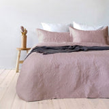 Bambury Paisley Embossed Dusk Coverlet Set Queen/King V442-BBY-COVERLET-PAISLEY-DUSK-QS