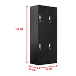 Four-Door Office Gym Shed Storage Locker V63-834621