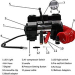 NOONE 12V Digital Gauge Tyre Inflator Air Compressor Tire Pump Tire Inflator V465-94244-AU-2